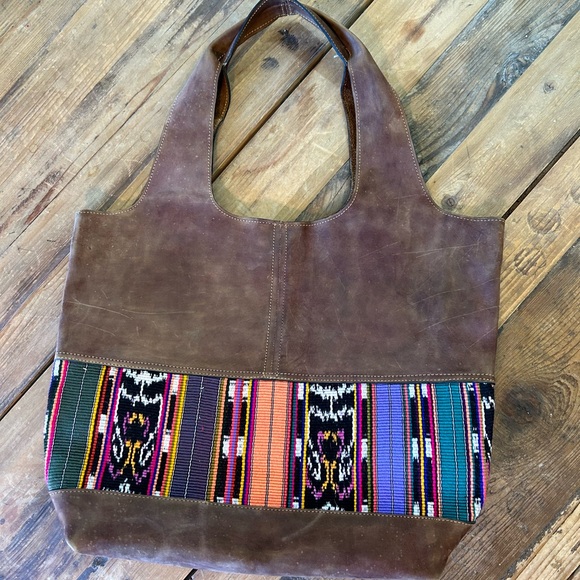 RARE OG Nena & Co Alejandra Artisan Tote - Picture 3 of 10